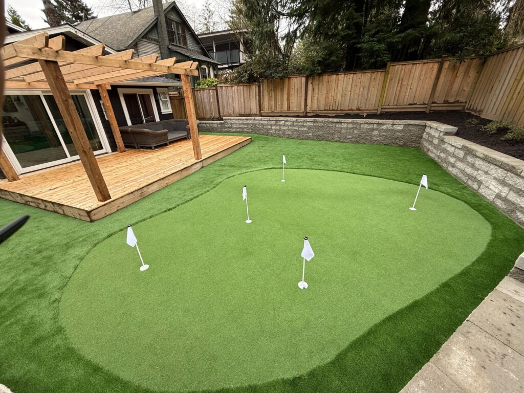 backyard renovation West Vancouver 2